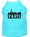Load image into Gallery viewer, Pet Dog & Cat Shirt Screen Printed, "Paris Skyline"