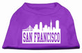 Load image into Gallery viewer, Pet Dog & Cat Shirt Screen Printed, "San Francisco Skyline"