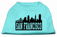Load image into Gallery viewer, Pet Dog & Cat Shirt Screen Printed, "San Francisco Skyline"