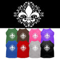 Load image into Gallery viewer, Pet Shirt "Henna Fleur De Lis"