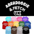 Load image into Gallery viewer, Pet Dog & Cat Shirt Screen Printed, "Aberdoggie and Fetch UK"