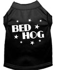 Load image into Gallery viewer, Pet Dog & Cat Shirt Screen Printed, "Bed Hog"