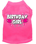 Load image into Gallery viewer, Pet Dog & Cat Shirt Screen Printed, "Birthday Girl"