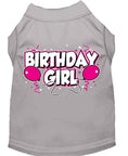 Load image into Gallery viewer, Pet Dog & Cat Shirt Screen Printed, "Birthday Girl"