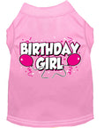 Load image into Gallery viewer, Pet Dog & Cat Shirt Screen Printed, "Birthday Girl"
