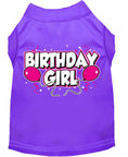 Load image into Gallery viewer, Pet Dog & Cat Shirt Screen Printed, "Birthday Girl"