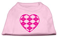 Load image into Gallery viewer, Pet Shirt "Argyle Heart Pink"