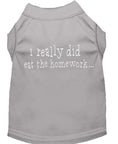 Load image into Gallery viewer, Pet Shirt "I Really Did Eat The Homework"