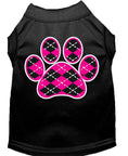 Load image into Gallery viewer, Pet Shirt "Argyle Paw Pink"
