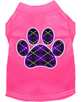 Load image into Gallery viewer, Pet Shirt "Argyle Paw Purple"