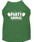 Load image into Gallery viewer, Pet Dog & Cat Shirt Screen Printed, "Party Animal"