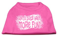 Load image into Gallery viewer, Pet Dog & Cat Shirt Screen Printed, "Dirty Dogs Have More Fun"