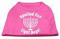 Load image into Gallery viewer, Hanukkah Pet Dog & Cat Shirt Screen Printed, "Spoiled for Eight Days"