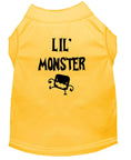 Load image into Gallery viewer, Halloween Pet Dog & Cat Shirt Screen Printed, "Lil Monster"