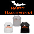 Load image into Gallery viewer, Halloween Pet Dog & Cat Shirt Screen Printed, "Happy Halloween"