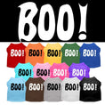Load image into Gallery viewer, Halloween Pet Dog & Cat Shirt Screen Printed, "Boo!"