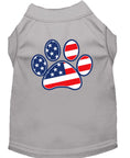 Load image into Gallery viewer, Pet Dog & Cat Shirt Screen Printed, "Patriotic Paw"