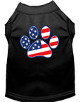 Load image into Gallery viewer, Pet Dog & Cat Shirt Screen Printed, "Patriotic Paw"
