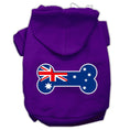 Load image into Gallery viewer, Pet Hoodie "Bone Shaped Australian Flag"