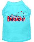 Load image into Gallery viewer, Pet Dog & Cat Shirt Screen Printed, "Little Firecracker"