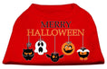 Load image into Gallery viewer, Pet Dog & Cat Shirt Screen Printed, "Merry Halloween"