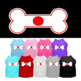 Load image into Gallery viewer, Pet Shirt "Bone Shaped Japan Flag"
