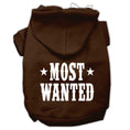 Load image into Gallery viewer, Pet Hoodie "Most Wanted"