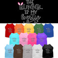 Load image into Gallery viewer, Pet Dog & Cat Shirt Screen Printed, "The Bunny Is My Bestie"