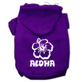 Load image into Gallery viewer, Pet Hoodie "Aloha Flower"