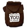 Load image into Gallery viewer, Pet Hoodie Screen Printed, "Fetch"