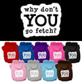 Load image into Gallery viewer, Pet Hoodie Screen Printed, "Fetch"