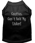 Load image into Gallery viewer, Pet Shirt "Can't Hold My Licker"