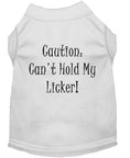 Load image into Gallery viewer, Pet Shirt "Can't Hold My Licker"