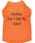 Load image into Gallery viewer, Pet Shirt "Can't Hold My Licker"