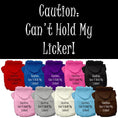 Load image into Gallery viewer, Pet Hoodie "Can't Hold My Licker"