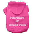 Load image into Gallery viewer, Christmas Pet Hoodie "Property of North Pole"