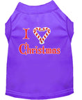 Load image into Gallery viewer, Christmas Pet Shirt, "I Heart Christmas"