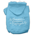 Load image into Gallery viewer, Christmas Pet Hoodie Screen Printed, "Season's Greetings"