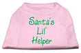 Load image into Gallery viewer, Christmas Screenprinted Dog Shirt, "Santa's Lil Helper"