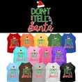 Load image into Gallery viewer, Christmas Pet Dog & Cat Shirt Screen Printed, "Don't Tell Santa"