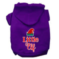 Load image into Gallery viewer, Christmas Pet Hoodie Screen Printed, "Little Elf"