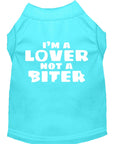 Load image into Gallery viewer, Pet Shirt "I'm A Lover, Not A Biter"