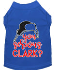 Load image into Gallery viewer, Christmas Pet Dog & Cat Shirt Screen Printed, "You Serious, Clark?"