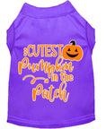 Load image into Gallery viewer, Halloween Pet Dog & Cat Shirt Screen Printed, "Cutest Pumpkin In The Patch"