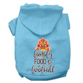 Load image into Gallery viewer, Pet Hoodie "Family, Food, & Football"