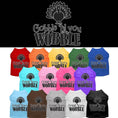 Load image into Gallery viewer, Pet Dog & Cat Shirt Screen Printed, "Gobble Til Ya Wobble"
