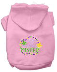Load image into Gallery viewer, Pet Dog & Cat Hoodie Screen Printed, "Throw Me Something Mister"