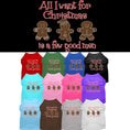 Load image into Gallery viewer, Christmas Pet Shirt "All I Want For Christmas Is A Few Good Men"