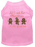 Load image into Gallery viewer, Christmas Pet Shirt "All I Want For Christmas Is A Few Good Men"