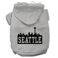 Load image into Gallery viewer, Pet Hoodie "Seattle Skyline"